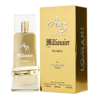 AB Spirit Millionaire by Lomani EDP Spray 100ml For Women