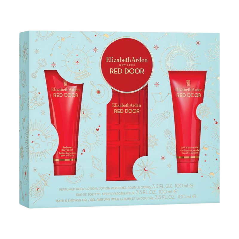 Red Door by Elizabeth Arden 3 Piece Set For Women