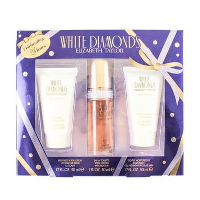 White Diamonds by Elizabeth Taylor 3 Piece Set For Women