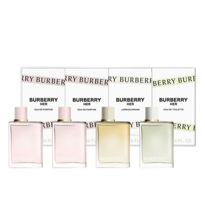 Miniature Collection by Burberry 4 Piece Set For Women