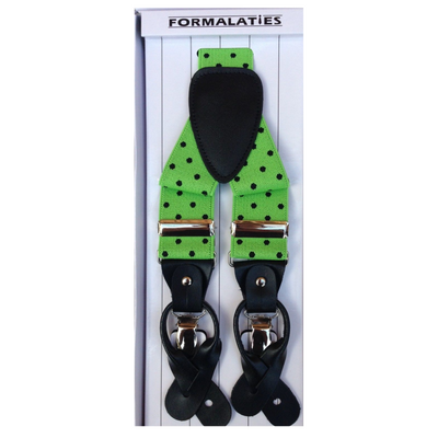 Polka Lime/Black