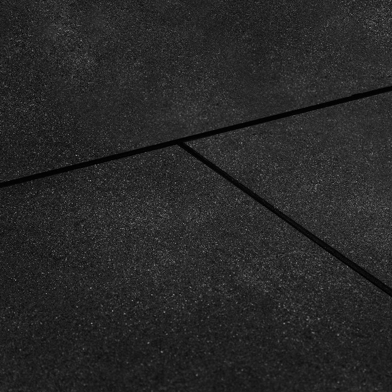 CORTEX 10mm Commercial Bevelled Edge Rubber Gym Tile Mat (1m x 1m) Pack of 25