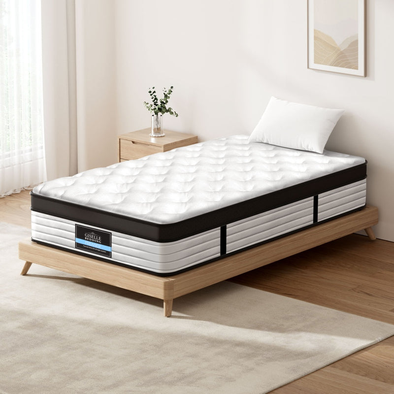 Giselle Bedding 31cm Mattress Euro Top King Single
