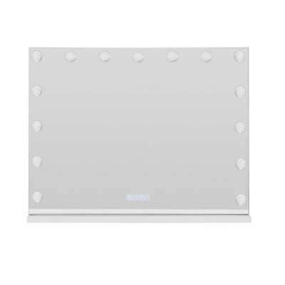 Embellir Bluetooth Makeup Mirror 80x58cm Hollywood Vanity with LED Light Wall