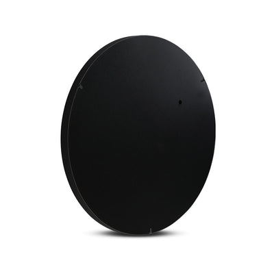 Embellir 2 Wall Mirror Makeup 80cm Home Decor Framed Mirrors Bathroom Round Black
