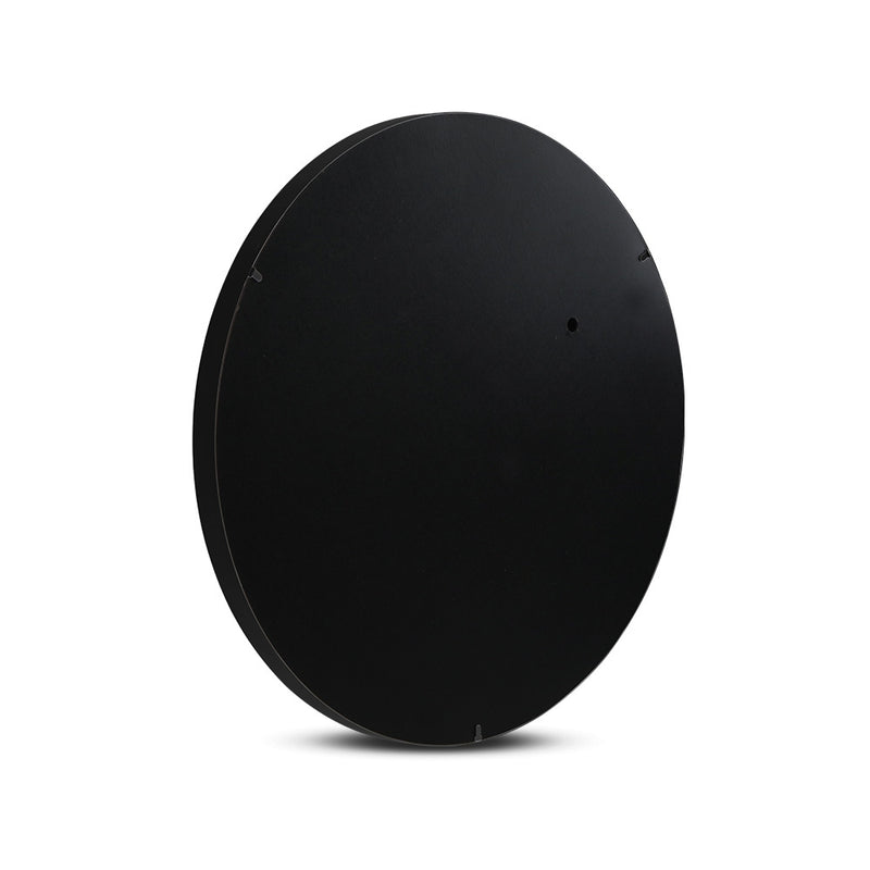Embellir 2 Wall Mirror Makeup 80cm Home Decor Framed Mirrors Bathroom Round Black