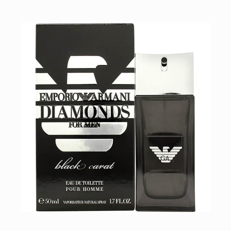 Diamonds Black Carat by Emporio Armani EDT Spray 50ml For Men