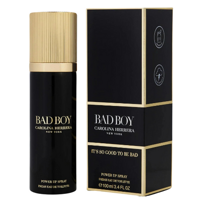 Bad Boy Power Up by Carolina Herrera Body Spray 100ml For Men