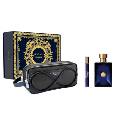 Dylan Blue by Versace 3 Piece Set For Men