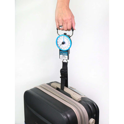 Milleni Hand Held Manual Analogue Luggage Scales Portable Travel - Grey