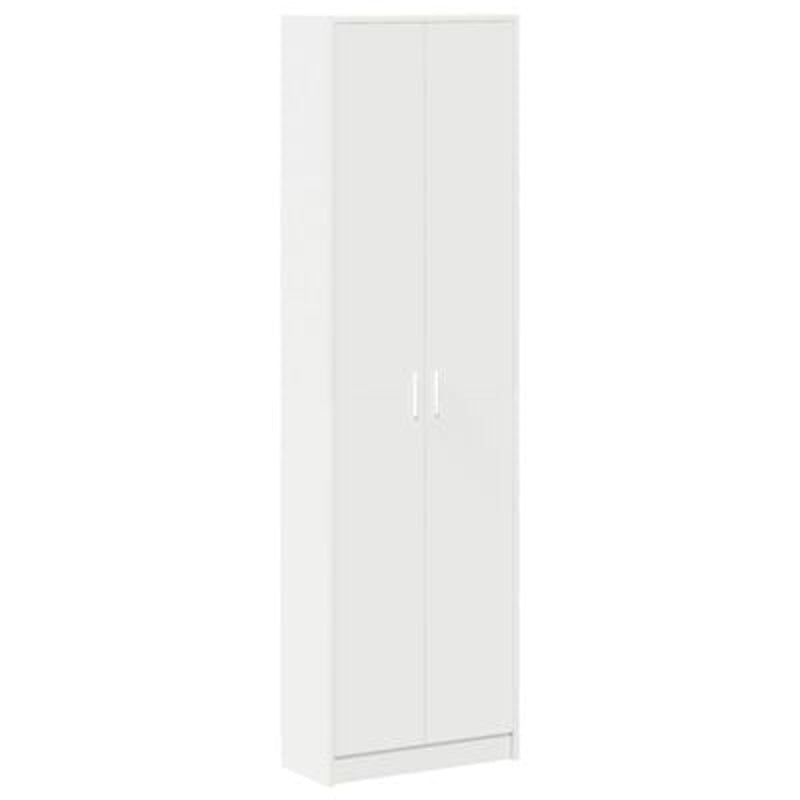 Wardrobe White 55x25x189 cm Engineered Wood