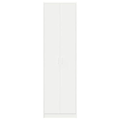 Wardrobe White 55x25x189 cm Engineered Wood