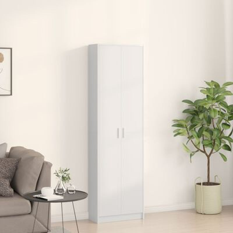 Wardrobe White 55x25x189 cm Engineered Wood