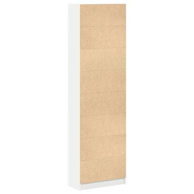 Wardrobe White 55x25x189 cm Engineered Wood
