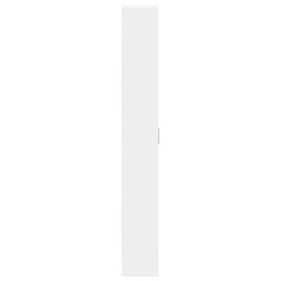 Wardrobe White 55x25x189 cm Engineered Wood