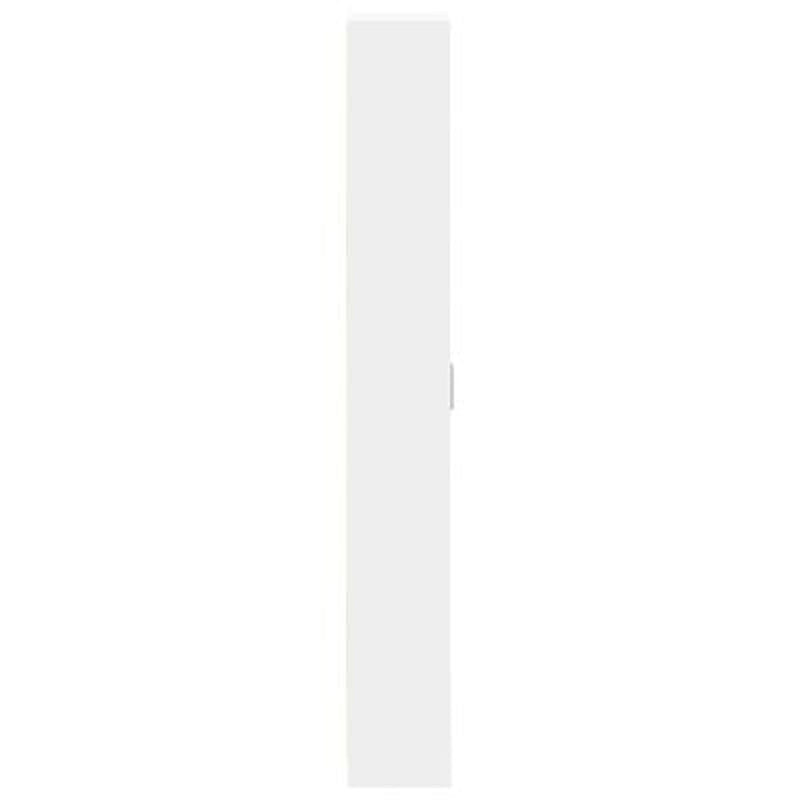 Wardrobe White 55x25x189 cm Engineered Wood