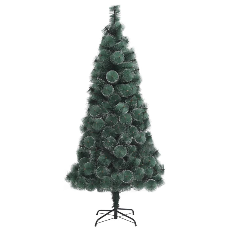 Artificial Christmas Tree LED & Ball Set Green 240 cm PET