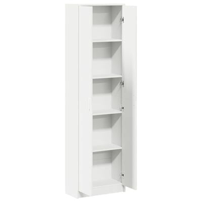 Wardrobe White 55x25x189 cm Engineered Wood