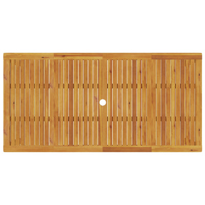 7-Piece Acacia Wood Garden Dining Set