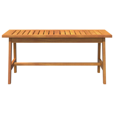 Coffee Table 90x45x40 cm Solid Wood Acacia