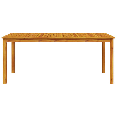 7-Piece Acacia Wood Garden Dining Set