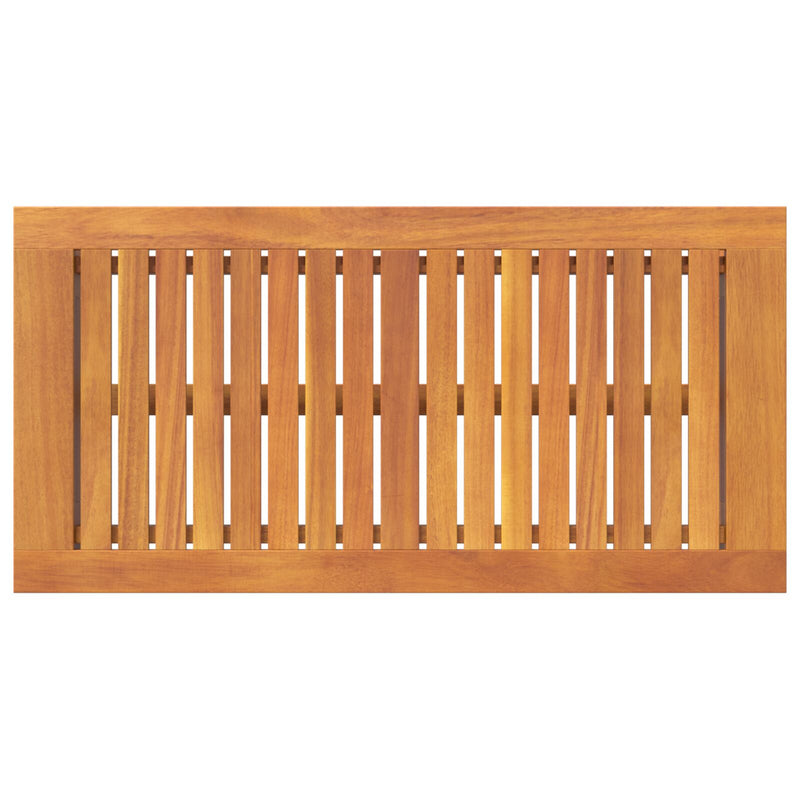 Coffee Table 90x45x40 cm Solid Wood Acacia