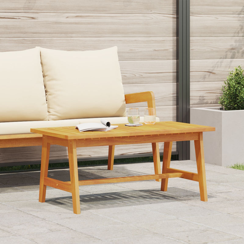 Coffee Table 90x45x40 cm Solid Wood Acacia