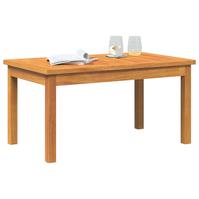 Coffee Table 75x40x38 cm Solid Wood Acacia