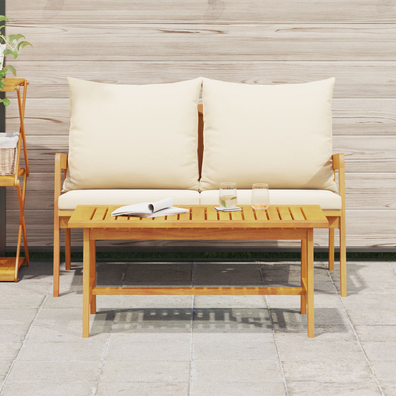 Coffee Table 90x45x40 cm Solid Wood Acacia