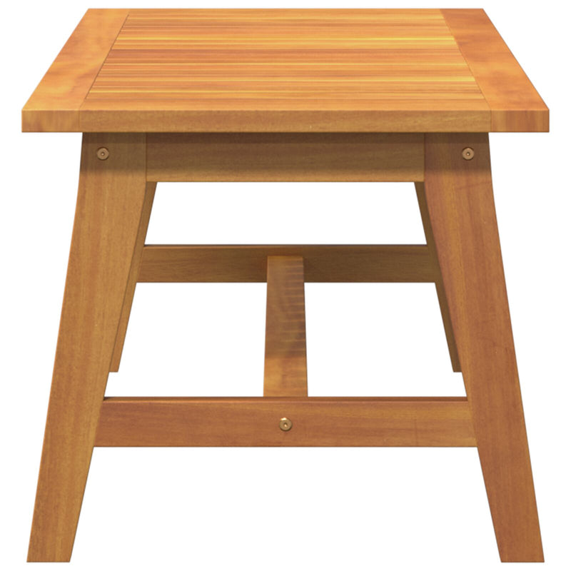 Coffee Table 90x45x40 cm Solid Wood Acacia