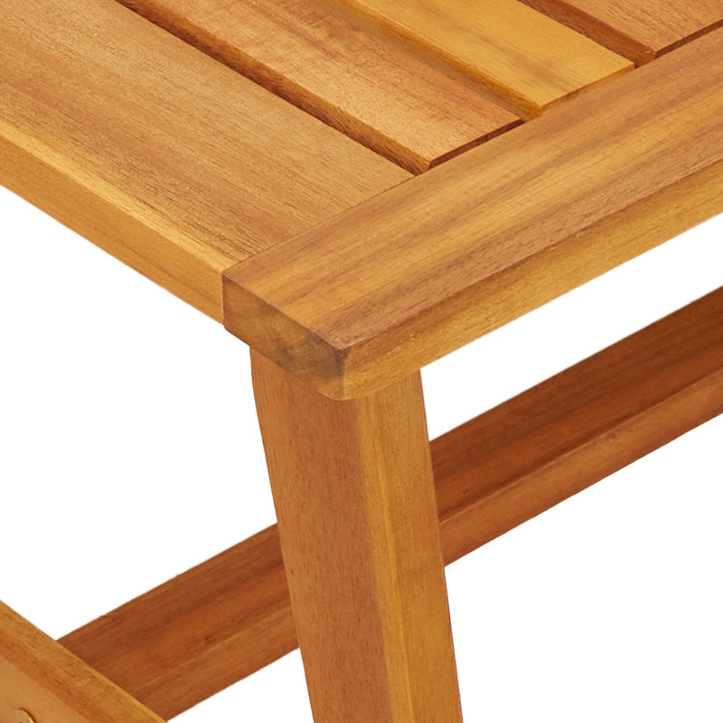 Coffee Table 90x45x40 cm Solid Wood Acacia