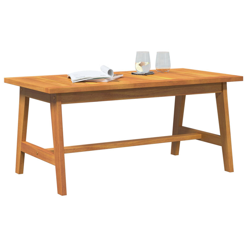 Coffee Table 90x45x40 cm Solid Wood Acacia