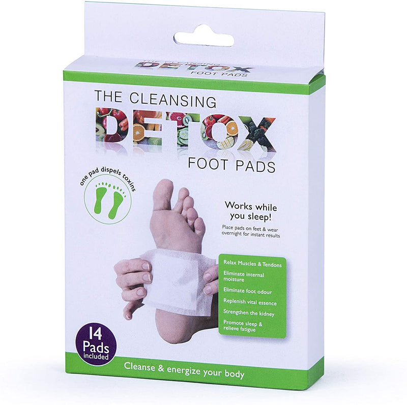 The Cleansing Detox Foot Pads Health Care Natural Herbal Patches - 42 Pads Bulk Pack