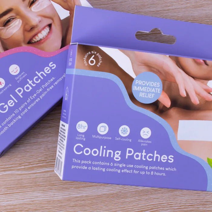 1 Pack of 6 Cooling Patches Soft Gel Sheet Cooling Patch Relief for Fever