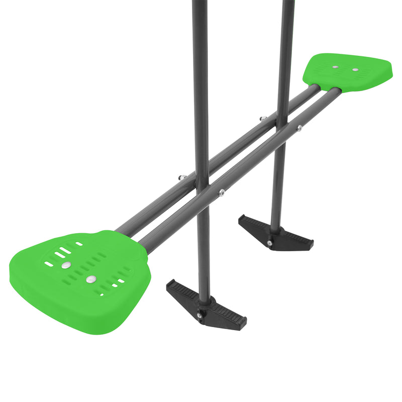 Hurley 2 Metal Swing Set