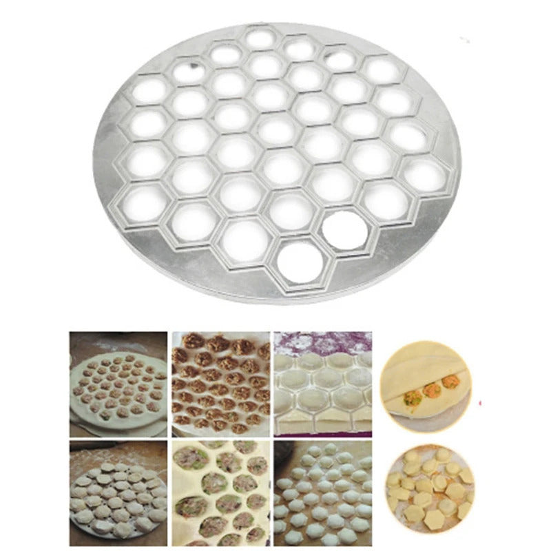 37 Holes Dumpling Mould Maker Ravioli Aluminum Mold Pelmeni Kitchen DIY Tool AU