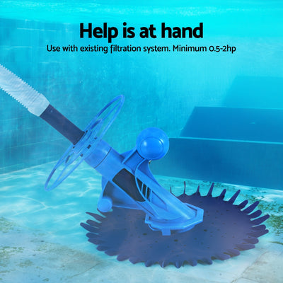 Aqua Buddy Pool Cleaner Automatic Vacuum Swimming Pool Floor Climb Wall 10M