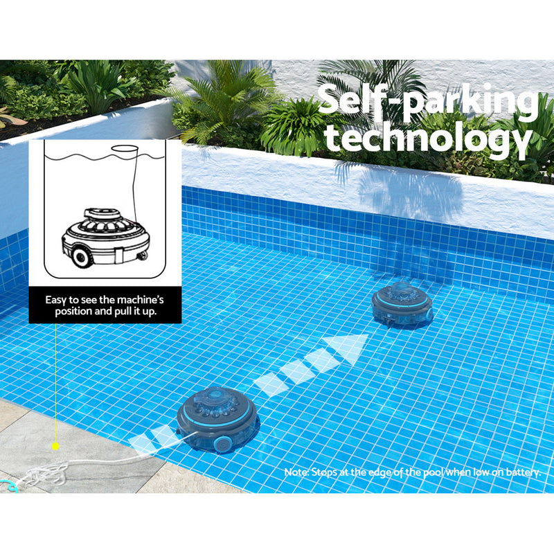 Aqua Buddy Robotic Pool Cleaner Automatic Vacuum Robot Swimming Cordless