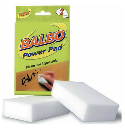 Pack of 2 BALBO Power Pad Cleaning Pad Eraser Magic Cleaning Tool Sponge