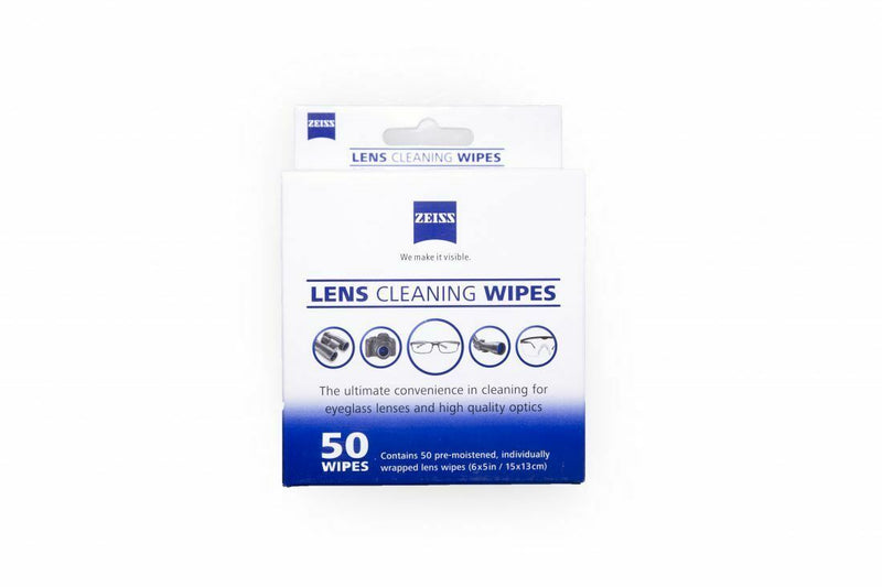 Lens Wipes by Zeiss 50 Piece Pack For Unisex