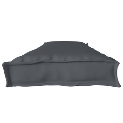 Pallet Cushion for Bench Anthracite 180x40x8 cm Oxford Fabric