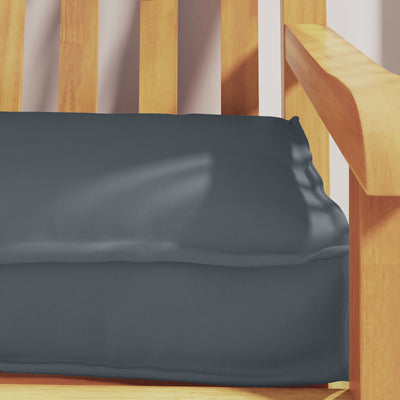 Pallet Cushion for Bench Anthracite 180x40x8 cm Oxford Fabric