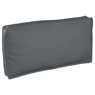 Pallet Cushion for Seat/Backrest Anthracite 120x60x12 cm Oxford Fabric