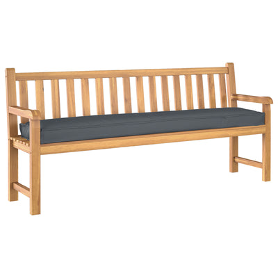 Pallet Cushion for Bench Anthracite 180x40x8 cm Oxford Fabric