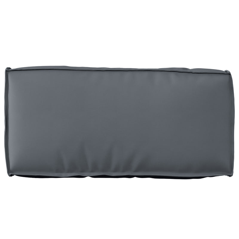 Pallet Cushion for Backrest Anthracite 80x40x12 cm Oxford Fabric