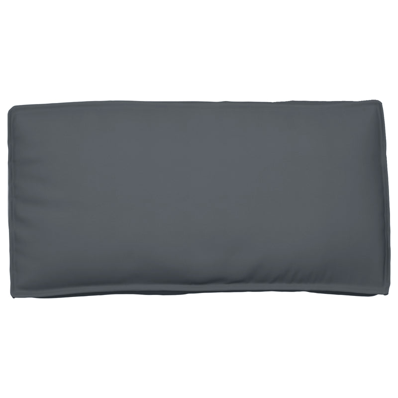 Pallet Cushion for Seat/Backrest Anthracite 120x60x12 cm Oxford Fabric