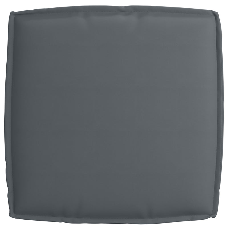 Outdoor Cushion Anthracite Polyester 60 cm x 60 cm