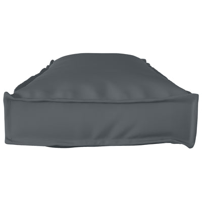Outdoor Cushion Anthracite Polyester Standard Removable Covers