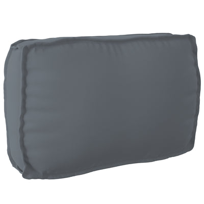Pallet Cushion for Backrest Anthracite 70x40x12 cm Oxford Fabric