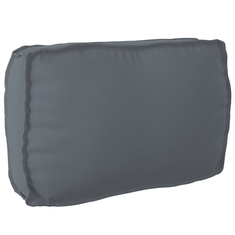 Pallet Cushion for Backrest Anthracite 70x40x12 cm Oxford Fabric